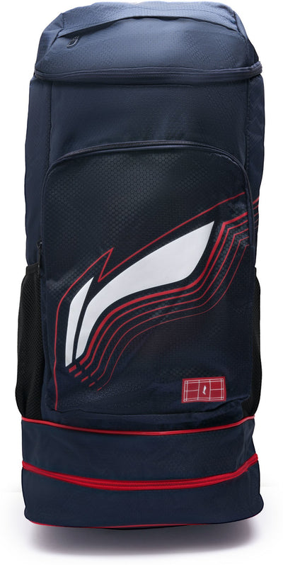 Li-Ning Court Pro Backpack Badminton Kit Bag (Navy) (Size - L/50 L)