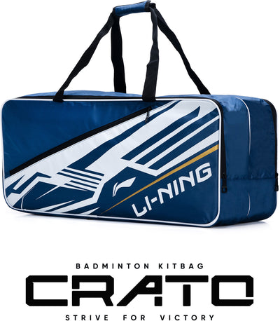 Li-Ning Crato Badminton Kit Bag (Blue) (Size - L/50 L)