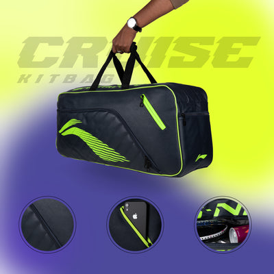 Li-Ning Cruise Badminton Kit Bag (Navy) (Size - M/30 L)