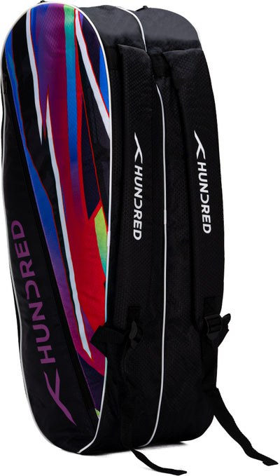 Hundred Cult Legacy Badminton Kit Bag (Black) (Size - M/30 L)