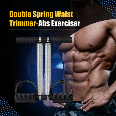 For Home Gym Fitness Double Toning Tube |Tummy Trimmer |Pushup Bar & Ab Roller