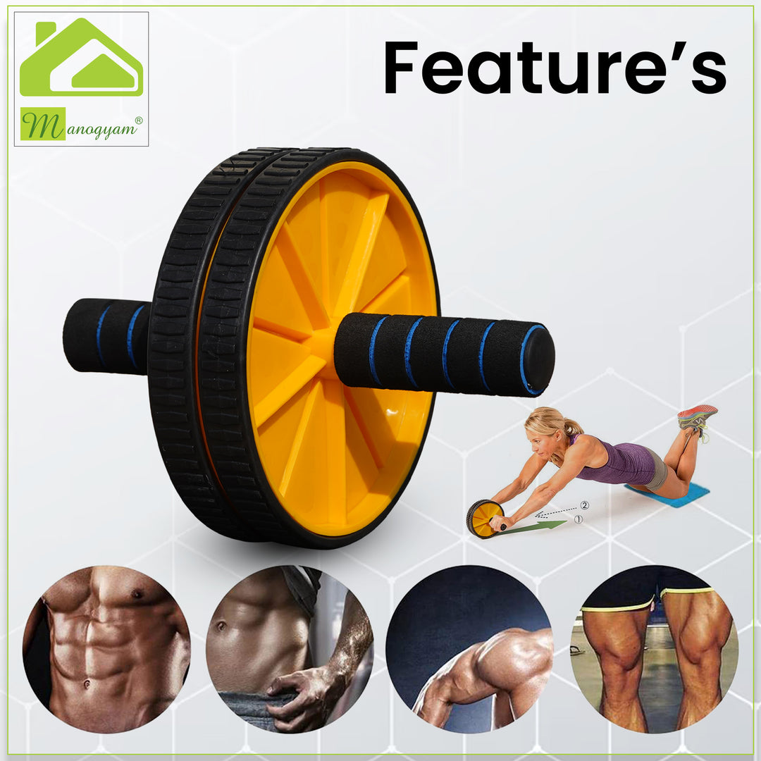 Double Toning Tube |Tummy Trimmer  |Pushup Bar And Ab Roller |30Kg Power Twister
