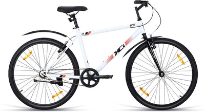 Epic 26 T Hybrid Cycle/City Bike (Single Speed | White)