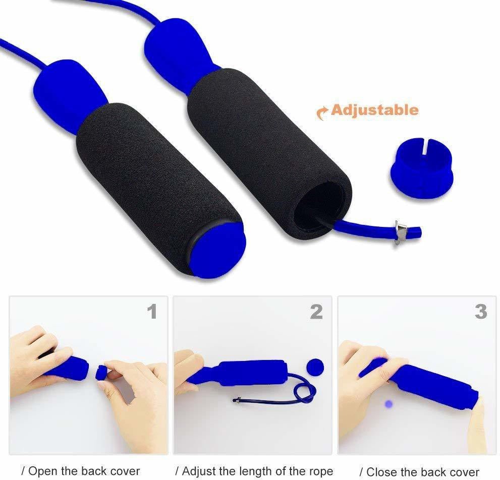 Fitness Combo Of Double Spring Tummy Trimmer And Skipping Rope