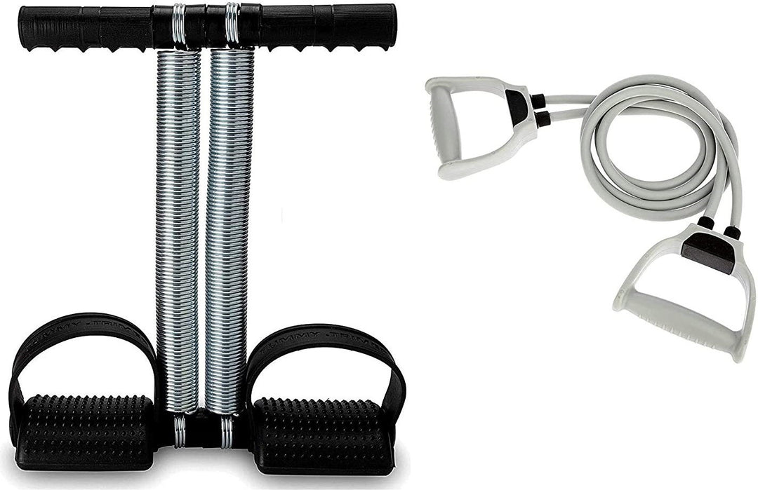 For Home Gym Fitness Double Toning Tube & Double Tummy Trimmer