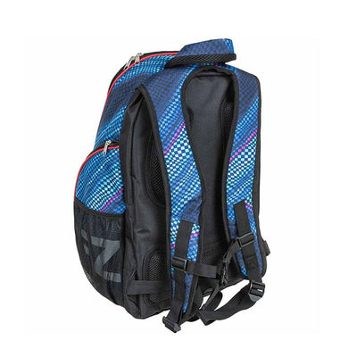 Lennon Print Backpack (Scuba Blue)