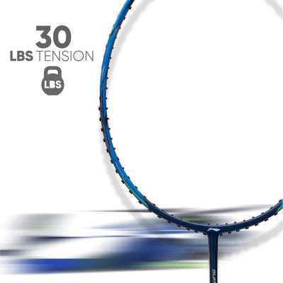 Li-Ning G-Force Superlite Max 9 Unstrung Badminton Racquet (Blue)