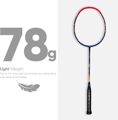 Li-Ning G-Force 3500 Superlite Unstrung Badminton Racquet (Blue / Red)