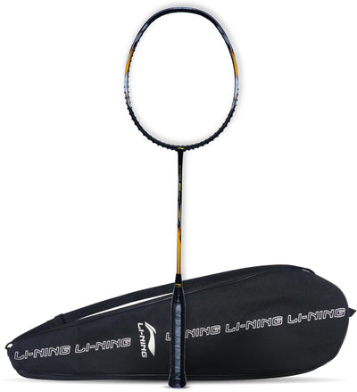 Li-Ning G-Force 3900 Superlite Unstrung Badminton Racquet (Black / Gold)