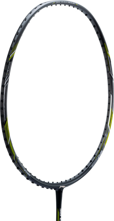 Li-Ning 3D Calibar X Combat Strung Badminton Racquet (Yellow/Black)