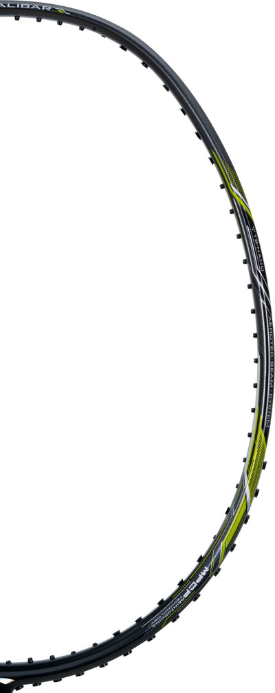 Li-Ning 3D Calibar X Combat Strung Badminton Racquet (Yellow/Black)