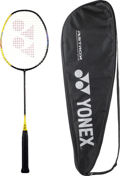 Astrox 01 Badminton Racquet (Rotational Generator System | Aero + Box Frame | 28 Lbs Tension)