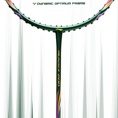 Li-Ning BladeX 200R Strung Badminton Racquet (Green / Gold)