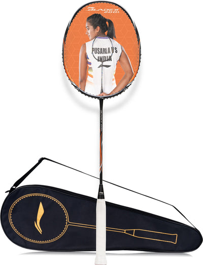 Li-Ning BladeX 200R Strung Badminton Racquet (Orange / Black)