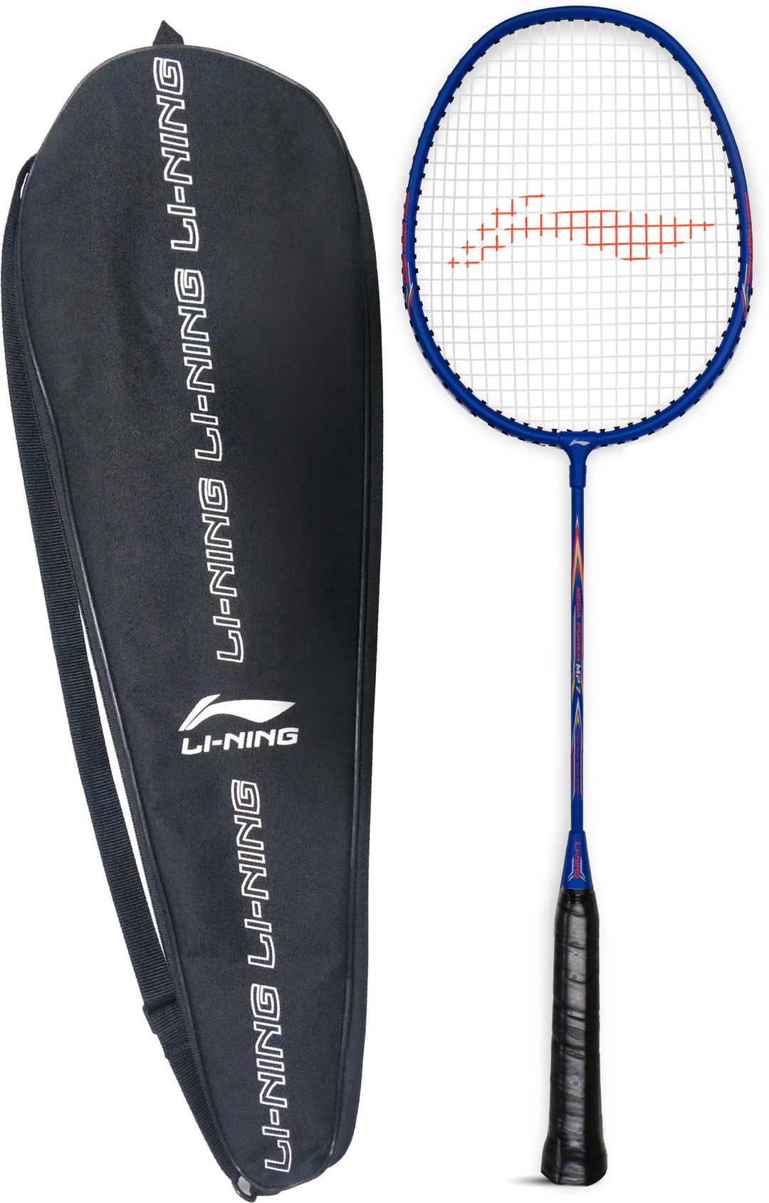 Li-Ning Mega Power 7 Strung Badminton Racquet (Blue)