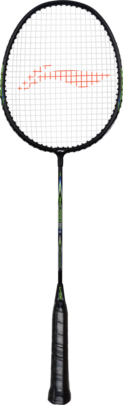 Li-Ning Mega Power MP 5 - Pack of 2 + 1 Full Cover Strung Badminton Racquet (Multicolor)