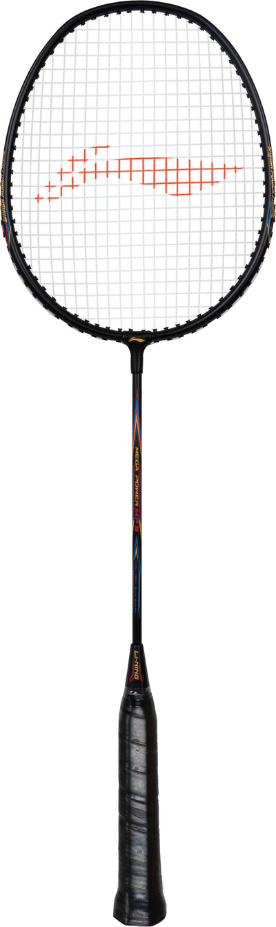 Li-Ning Mega Power MP 9 - Pack of 2 + 1 Full Cover Strung Badminton Racquet (Multicolor)