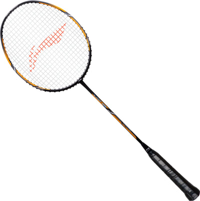 Li-Ning Turbo 99 Strung Badminton Racquet (Black / Gold)