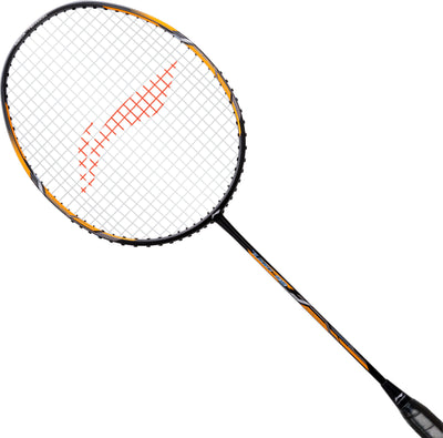 Li-Ning Turbo 99 Strung Badminton Racquet (Black / Gold)