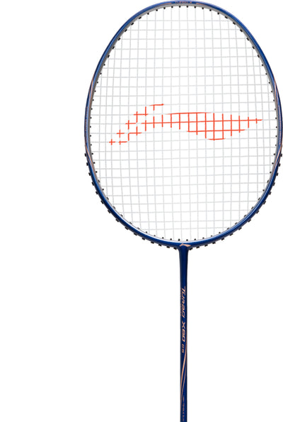 Li-Ning Turbo X 60 G5 Strung Badminton Racket (Navy, Gold) Strung Badminton Racquet (Blue / Gold)