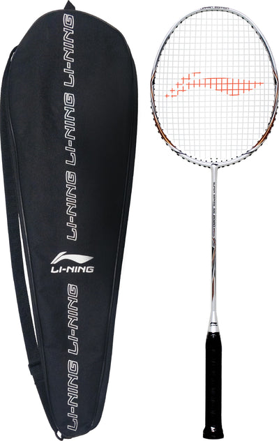 Li-Ning Super Series 2020 (olympic series) Strung Badminton Racquet (White / Gold)