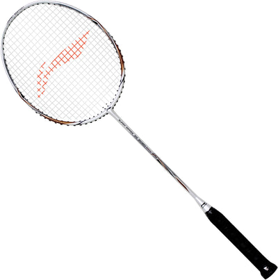 Li-Ning Super Series 2020 (olympic series) Strung Badminton Racquet (White / Gold)