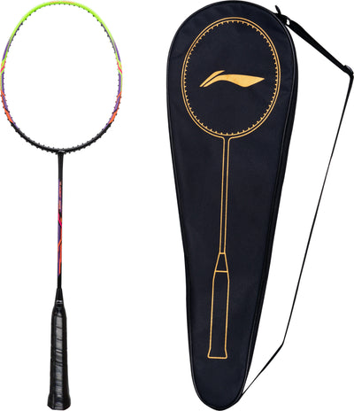 Li-Ning Turbo 99 Unstrung Badminton Racquet (Black / Green)