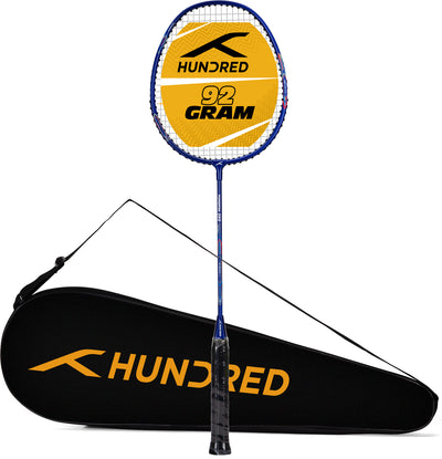 Hundred POWERTEK 200 Strung Badminton Racquet (Purple)