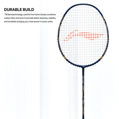 Li-Ning Blaze 100 Strung Badminton Racquet (Blue)