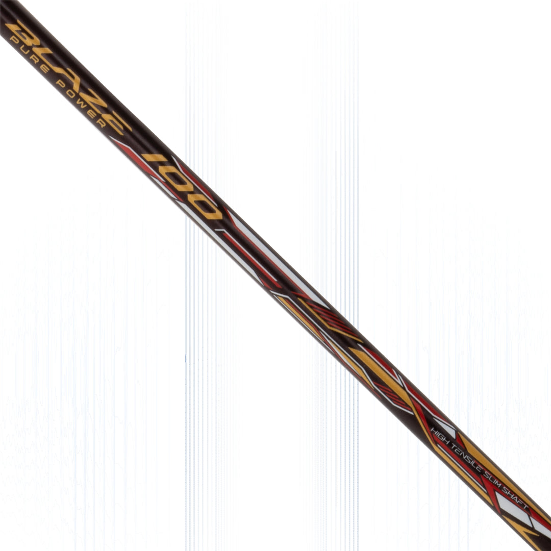 Li-Ning Blaze 100 Strung Badminton Racquet (Gold)