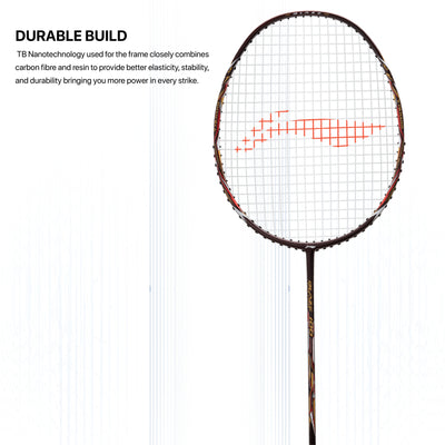 Li-Ning Blaze 100 Strung Badminton Racquet (Gold)