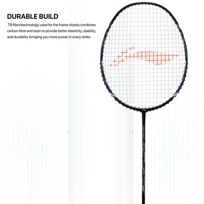 Li-Ning Blaze 100 Strung Badminton Racquet (Black)