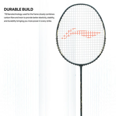 Li-Ning Blaze 100 Strung Badminton Racquet (Multicolor / Grey / Black)