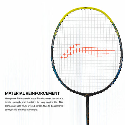 Li-Ning Combat Z8 Strung Badminton Racquet (Green / Grey)