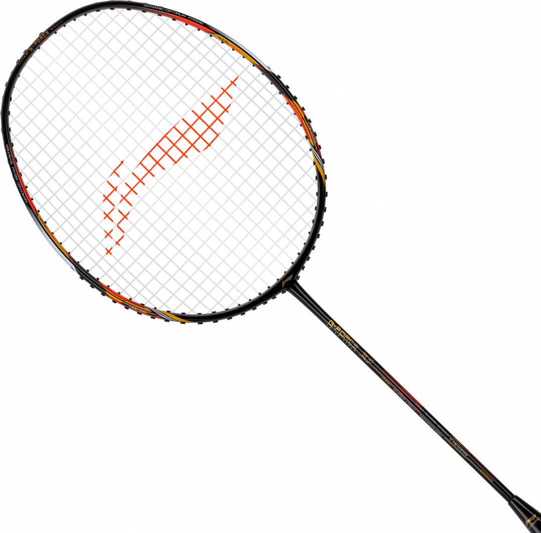 Li-Ning G-Force X5 Strung Badminton Racquet (Black / Multicolor)