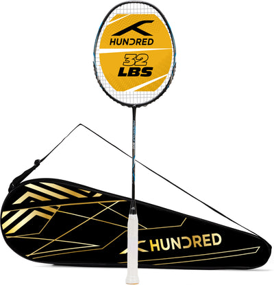 Hundred Primearmour 800 Nano Frame System Strung Badminton Racquet (Black)