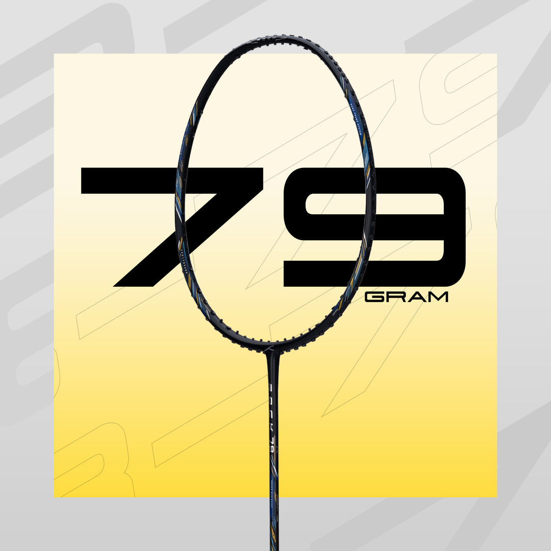 Hundred ROCK 78 Unstrung Badminton Racquet (Black)