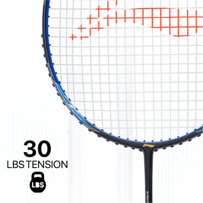 Li-Ning Wind Lite 700 II Strung Badminton Racquet (Black / Blue)