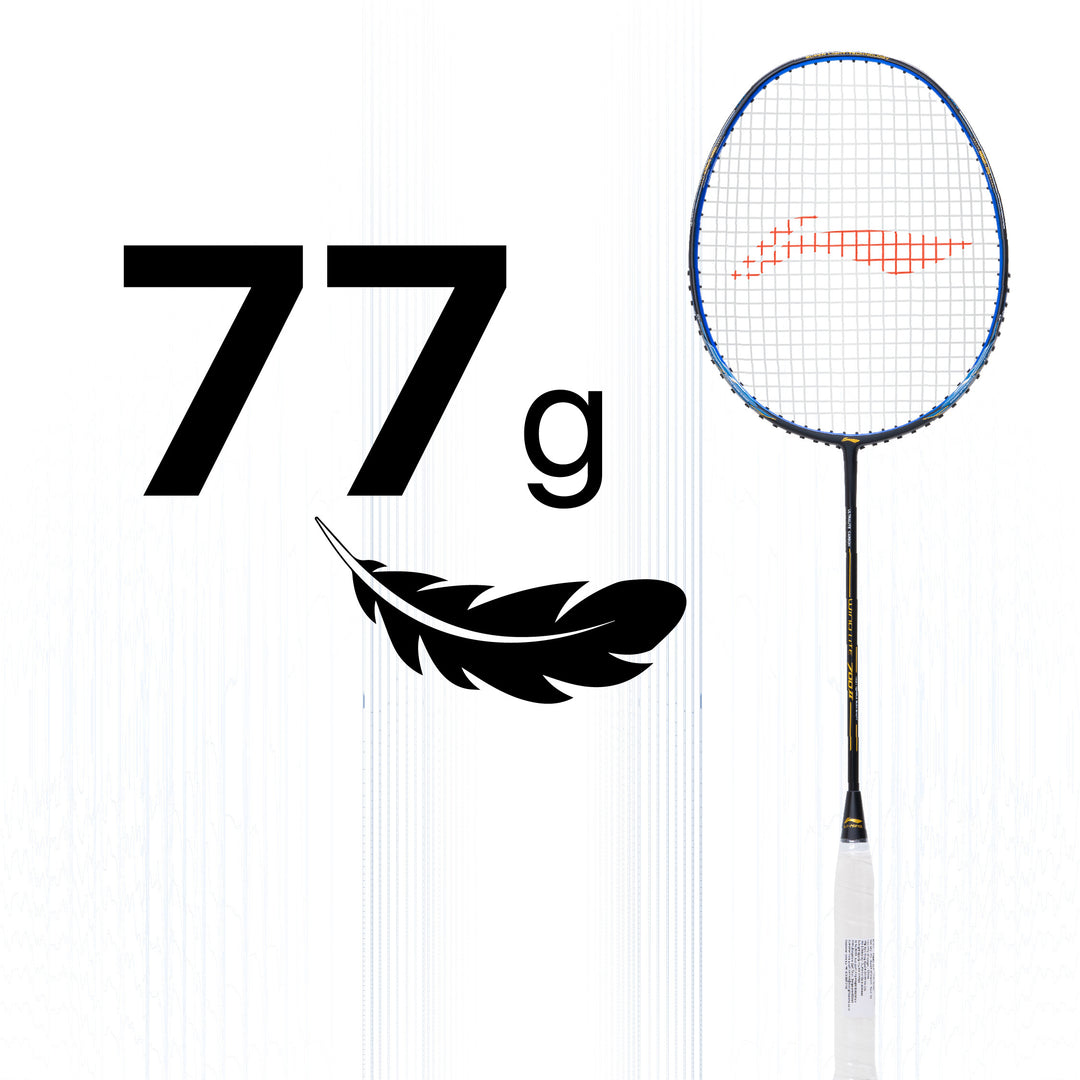 Li-Ning Wind Lite 700 II Strung Badminton Racquet (Black / Blue)