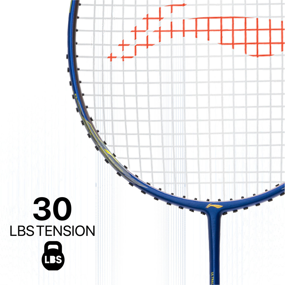 Li-Ning Wind Lite 700 II Strung Badminton Racquet (Blue / Brown)