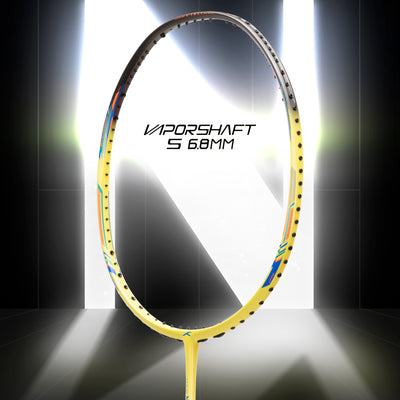 Hundred N-ERGY 80 Balanced Racket Unstrung Badminton Racquet (Yellow / Grey)