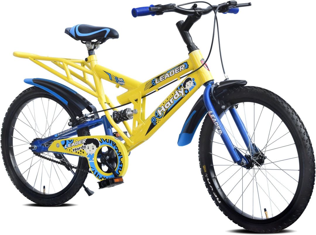 Hardy 20T IBC Rear Suspension for Kids, Age Group 7 to 10 Years - 20 T Road Cycle, Single Speed, Yellow