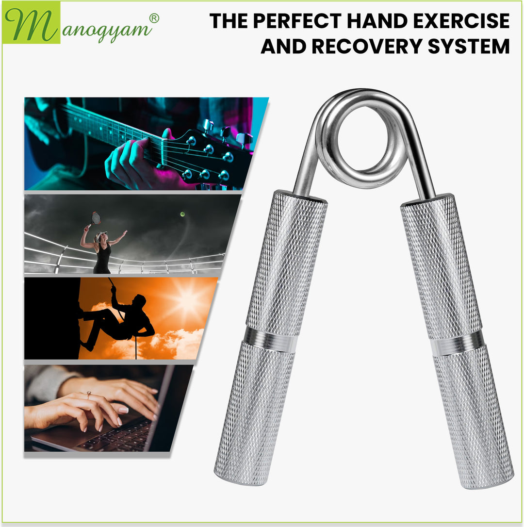 Heavy-Duty Metal Strengthener 100LB Wrist Exerciser