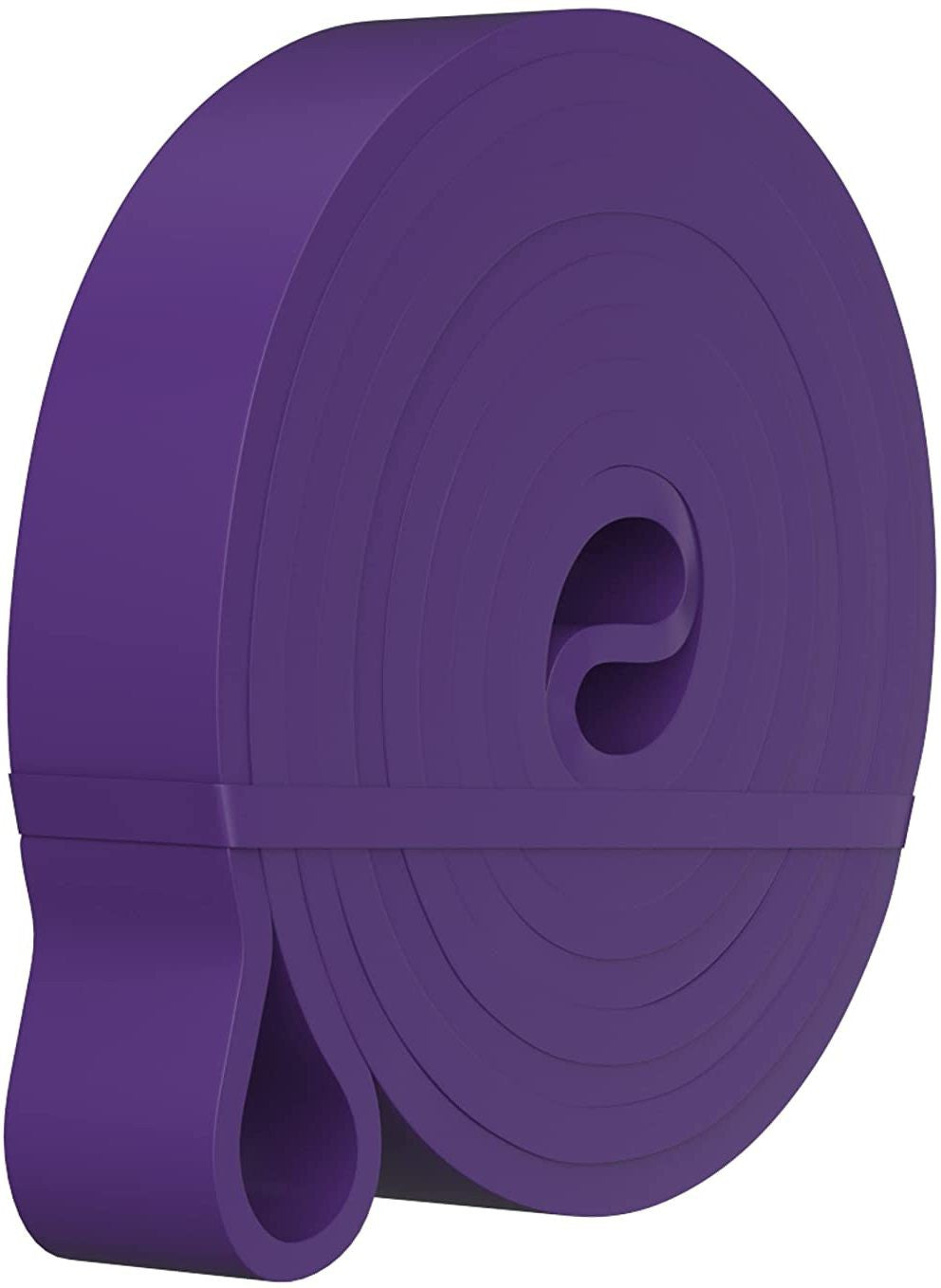 Pull Up Assist Band Stretching Resistance Band - Mobility and Powerlifting Band (Purple)