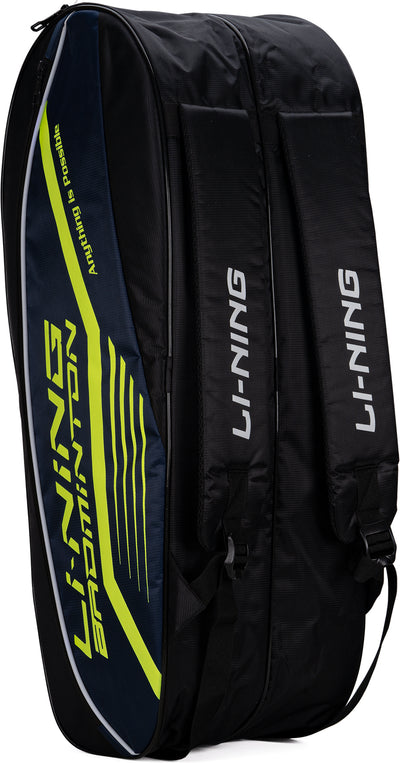 Li-Ning Hot Shot Badminton Kit Bag Kit Bag (Black / Pink) (Size - L/50 L)