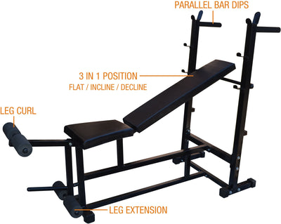 K 6 IN 1 BENCH FA Multipurpose Fitness Bench