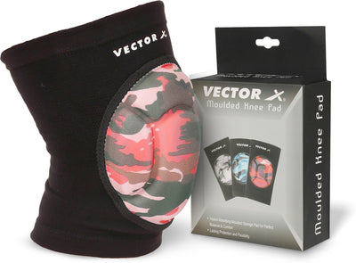 Knee Support (Black |camo red)