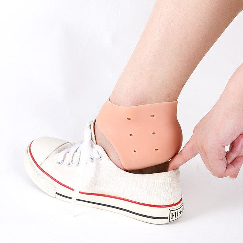 Soft Comfortable Heel silicone Gel Set 2 Pieces Shoe Heel Protector Pain Relieve