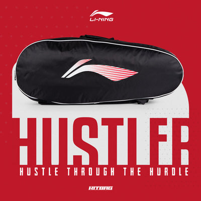 Li-Ning Hustler Kit Bag (Black) (Size - M/40 L)