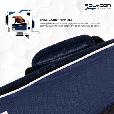 Li-Ning Polygon Kit Bag (Navy) (Size - M/40 L)